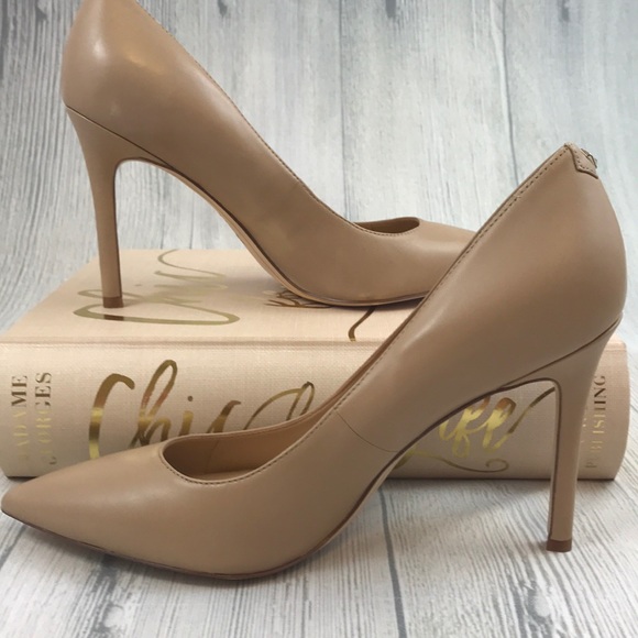 sam edelman tan pumps